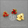 Coin Soft Enamel Lapel Pin Stamp Logo Badge (GZHY-SE-001)